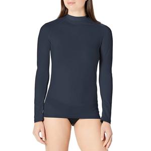 T-shirt de surf personnalisé pour femme avec logo, protection UV, anti-éruption cutanée, respirant, UPF50+, séchage rapide, haut de compression – Direct Usine - Product Image 1