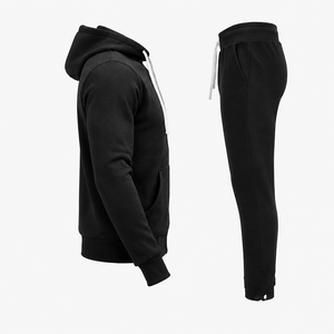 Men Comfortable Sweatshirt and Jogger Set Premium Quality Casual <b>Tracksuit</b> for Running and Training - Product Image 4
