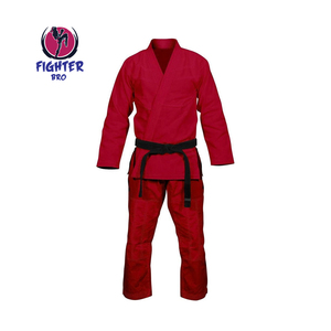 Kimono de karaté en toile 100 % coton, poids lourd, uniforme d'arts martiaux pour les tournois, avec logo et taille personnalisés. - Product Image 1