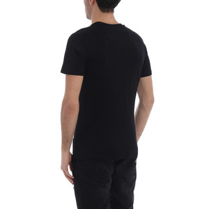T-shirt à manches courtes col rond pour homme en coton/fibre de bambou imprimé numérique personnalisé, qualité supérieure, écologique, respirant, 240g - Product Image 5