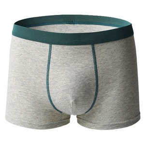 Caleçons Boxers Sans Coutures Mi-Haute en Spandex pour Hommes Adultes, Respirants, Tricotés, Séchage Rapide, Logo Personnalisé, Couleur Unie, Usage Quotidien, Vente en Gros - Product Image 4