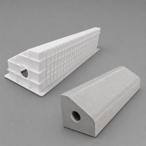 Moule en plastique PP pour bordure en béton uni, directement de l'usine BAVIGO - Product Image 4