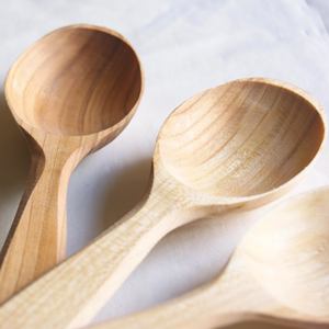 Juego de cubiertos ecológicos Cuchara Cubiertos naturales de madera Pieza única Venta caliente Cuchara de cubiertos japonesa con logotipo - Product Image 4