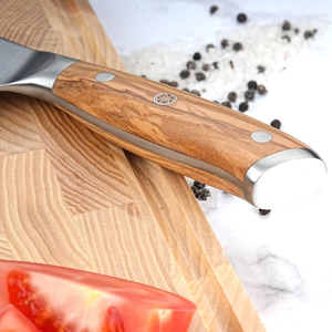 Couteau de Chef Damas Haut de Gamme LEGACY BLADES, Couteau de Cuisine Artisanal Premium avec Manche en Bois, Fournitures pour Restaurants et Hôtels - Product Image 2