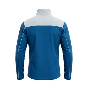 Veste matelassée en polaire pour homme, à capuche, coupe-vent, fermeture éclair, vêtements d'extérieur décontractés pour l'hiver, coupe classique - Product Image 2