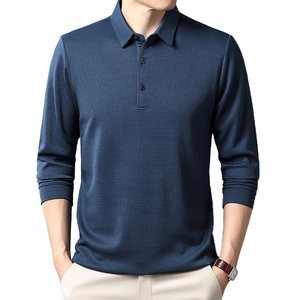 Camiseta de Manga Larga para Hombre, Diseño Personalizado 2026, 100% Algodón, Secado Rápido, Color Sólido, Transpirable, Estilo Casual, ODM OEM - Product Image 4