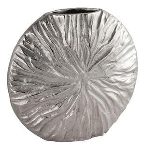 Vase à fleurs en métal au design circulaire moderne, technique de moulage à la main, décoration de table, dernières nouveautés en vases, artisanat en métal, articles de décoration intérieure - Product Image 2