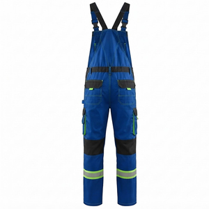 Latest Design High Quality Hi Vis Bib & Brace Overalls Customized Logo Reflective Hi Vis <b>Dungarees</b> For Working - Product Image 2