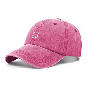 Charcoal <b>Grey</b> Washed Cotton Distressed <b>Baseball</b> <b>Cap</b> Vintage Style Ripped Brim Bows Breathable Waterproof Unisex Adjustable - Product Image 3