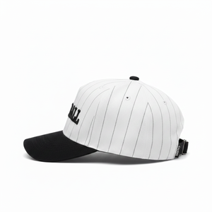 Gorra de Béisbol Blanca, Gorra Informal para Mujer, Estilo Fresco, Informal, a la Moda, Universal, Elegante, Ajustable, de Algodón - Product Image 5