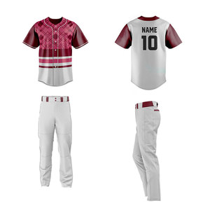 Uniforme de baseball personnalisé de haute qualité, nouvelle arrivée 2025, impression par sublimation, vêtements de sport en gros, uniforme de baseball par sublimation 2025 - Product Image 5