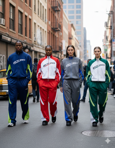 ชุดวิ่งสะท้อนแสงสำหรับผู้ชายแบบ OEM จำนวนมาก ชุดกันลมน้ำหนักเบาจากโรงงานโดยตรง ชุดไนลอนสำหรับผู้ชาย - Product Image 2