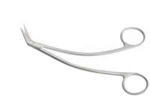 Nuevas Cuchillas de Tijera Favalord de Alta Calidad, Anguladas a un Lado, 150 mm (6 Pulgadas), Acero Inoxidable Alemán, Resistentes a la Corrosión, Instrumento Quirúrgico - Product Image 4