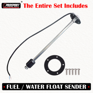 400mm 15.75inch phổ điện 240-33 Ohm nhiên liệu nước mức độ người gửi nhiên liệu nước Float cảm biến mức thuyền campervan - Product Image 6