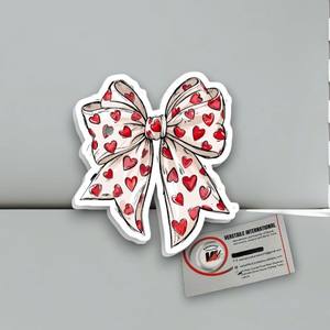 แผ่นแม่เหล็กอะคริลิคติดขนตาปลอมรูปหัวใจผีเสื้อประดับเพชรสำหรับวันวาเลนไทน์ ยี่ห้อ Private Label ใช้ซ้ำได้ อุปกรณ์เสริมความงามสำหรับต่อขนตา - Product Image 1