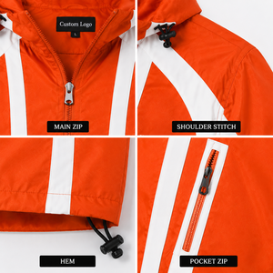 <b>Mens</b> Summer <b>Thin</b> Performance Hooded Windbreaker Zip Front Sports <b>Jacket</b> Water Repellent Outdoor Casual Activewear - Product Image 4