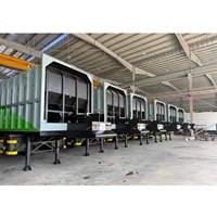 Nouvelle station de transfert de déchets en acier doux avec groupe hydraulique de pointe et servomoteur de Singapour