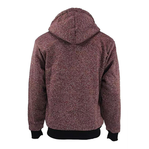 Sudadera con capucha de algodón de alta calidad para streetwear, 600 g/m², con cremallera y cinturones de canalé en la parte inferior, lavado ácido, logotipo personalizado, para hombre. - Product Image 2