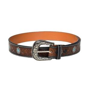 Ceinture classique pour femmes avec boucle à ardillon, fabriquée à la main dans un style vintage avec une boucle en acier décorative, durable, résistante, vente en gros - Product Image 1
