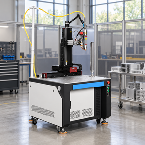 Automatische Faserlaser-Schweißmaschine Präzisionsinstrument Einfache Bedienung Hotels Werbeunternehmen 2 Jahre Garantie Core Automa - Product Image 1
