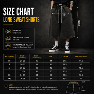 Custom <b>Long</b> Sweat <b>Shorts</b> <b>Men</b> 400GSM Cotton Fleece Baggy <b>Long</b> Length Sweat <b>Shorts</b> French Terry Wide Leg Longline Bermuda <b>Shorts</b> - Product Image 6