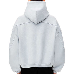 Kivotech Sweat-shirt à capuche classique personnalisé avec fermeture éclair, unisexe, décontracté, streetwear, automne - Product Image 2