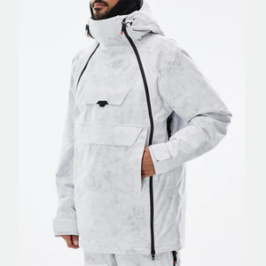 Combinaison de ski unisexe nouvelle mode grande taille imperméable et respirante avec fermeture éclair imprimée pour la vente en gros - Product Image 6
