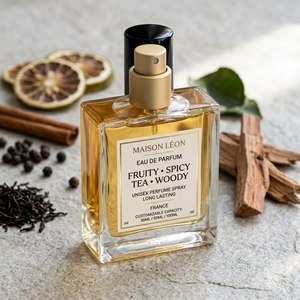 Parfum unisexe de luxe français de qualité supérieure, vaporisateur floral, fruité, épicé, thé, boisé, eau de parfum longue durée, écologique - Product Image 2