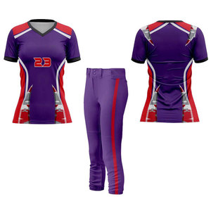 ชุดซอฟต์บอล DESIRE SPORTS ผ้าโพลีเอสเตอร์ 100% ระบายอากาศได้ดี น้ำหนักเบา ชุดเสื้อและกางเกง สามารถปรับแต่งได้สำหรับการฝึกซ้อมทีม - Product Image 1