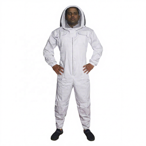 3-Layers Ultra Breathable Ventilated Nylon Casual Beekeeping <b>Suit</b> Round Veil Professional Anti <b>Bee</b> Protective Four Seasons - Product Image 1