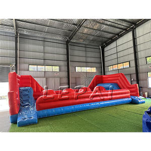 Carrera de obstáculos de juego Wipeout inflable de grado comercial para negocios de alquiler y eventos de Carnaval - Product Image 4