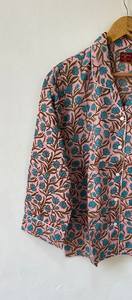 Conjunto de Pijama de Mujer Naaz Textile con Estampado de Tigre, Suave y Transpirable, Ropa de Dormir Informal de Verano, Camisones de Algodón hasta la Rodilla - Product Image 4