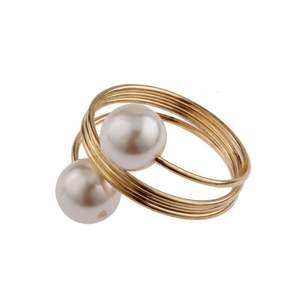 Juego de Anillos de Servilleta Metálicos Decorativos para Mesa de Banquete que Proporcionan un Estilo Elegante y Uniforme para Grandes Reuniones - Product Image 6