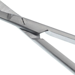 Ciseaux délicats Bonn 3 1/2″ à lames courbées de 15 mm en acier inoxydable, instrument chirurgical de microchirurgie pour la coupe de tissus fins - Product Image 5