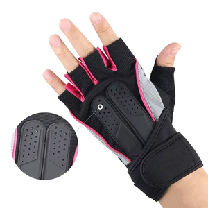Guantes de Ciclismo para Hombre de Buena Calidad a Precio de Mayoreo, Hechos en Pakistán, Guantes Deportivos de Medio Dedo de Cuero para Motocicleta - Product Image 3