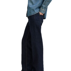 Jeans de Mezclilla de Pierna Ancha y Cintura Media para Mujer, Corte Holgado Informal, de Invierno, Buena Calidad, Secado Rápido, Lavado a la Nieve, Tela de Algodón Cómoda - Product Image 4