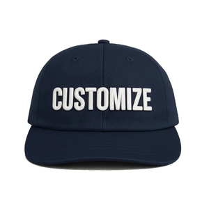 Gorra de Béisbol Unisex de 6 Paneles, Personalizable, de Lona y Malla, con Bordado Frontal, Visera Plana Ajustable, Deportiva, para Ciclismo, Viajes y Uso al Aire Libre, OEM - Product Image 4