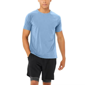 Camiseta Deportiva para Hombre, la Mejor Tela Transpirable, Camiseta de Alto Rendimiento para Gimnasio, Fitness, Running, Ropa Deportiva y Uso Diario - Product Image 1