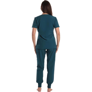 Custom Hospital Nurse <b>Scrub</b> Suit Women V Neck Casual Tops Pants Set Workwear <b>Hand</b> <b>Scrub</b> Suit Nursing <b>Scrubs</b> Set for Women - Product Image 5