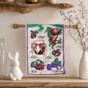 Gran Demanda de Paños de Limpieza de Alta Calidad, Paños de Cocina de Lona de Algodón con Impresión Personalizada a Precio de Mayoreo - Product Image 1