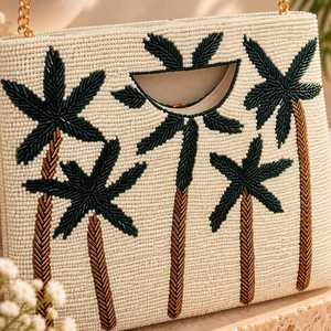 Sac à main brodé de perles en gros pour femme, fait main, tendance, pour fête, mariage, cadeau - Product Image 6