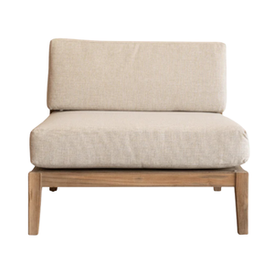 Ensembles de canapés contemporains en bois de teck recyclé, canapé modulaire pour salon et mobilier d'extérieur - Product Image 4