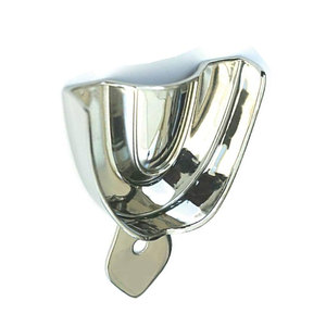 Premium Quality Manual Dental Impression Tray Edge L5 Solid Lower Size XS German Stainless Steel Reusable Perforation Free - Product Image 5