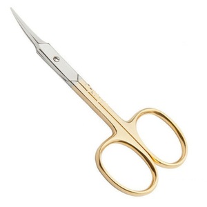 Tijeras Profesionales para Cutículas de Acero Inoxidable, Tijeras para Uñas con Punta Curva, Herramienta de Manicura y Pedicura, Removedor de Cutículas Afilado, OEM - Product Image 5