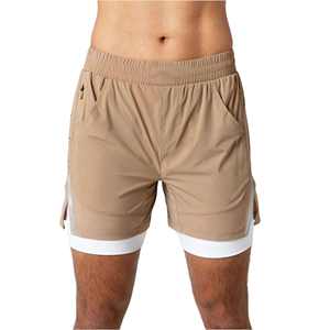 กางเกงขาสั้นลำลองผู้ชายคุณภาพดีที่สุด ทรงเข้ารูป ระบายอากาศได้ดี ขายดี ผ้าฝ้าย 100% ลายเรียบ ขายดีที่สุดสำหรับผู้ชาย - Product Image 1