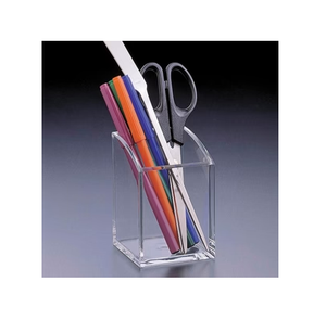 Porte-stylos multifonction en acrylique, porte-stylos de bureau avec logo personnalisé, fournisseur en gros de porte-stylos en acrylique - Product Image 3