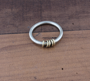 Anillo de Plata de Ley 925 al por Mayor, Anillo Sencillo Clásico de Alto Brillo, Anillo de Boda Liso Minimalista Unisex para Mujer - Product Image 4