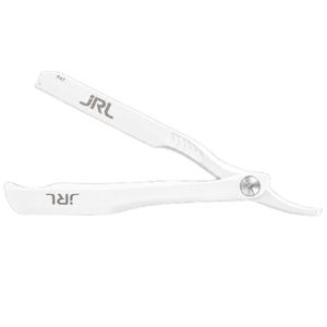 Navaja de Afeitar Profesional JRL Precision Styling, Amarilla, de Acero Inoxidable, con Soporte Magnético para Cuchillas, Logotipo Personalizado - Product Image 6