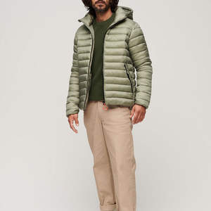 Chaqueta de Plumón de Nailon de Alta Calidad para Hombre, Chaqueta de Invierno Acolchada, Cortavientos, Talla Grande, Transpirable, Personalizable, OEM - Product Image 4