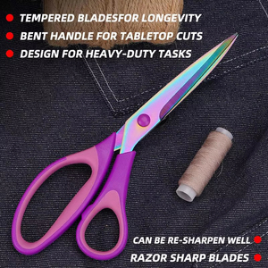 Professional Stainless Steel Tailor <b>Scissors</b> for Fabric Needlework Cloth Craft <b>Sewing</b> Embroidery <b>Scissors</b> Latest Design - Product Image 4